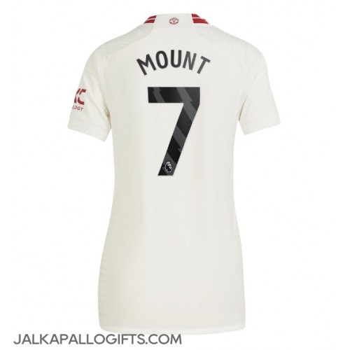 Manchester United Mason Mount #7 Kolmaspaita Naiset 2023-24 Lyhythihainen